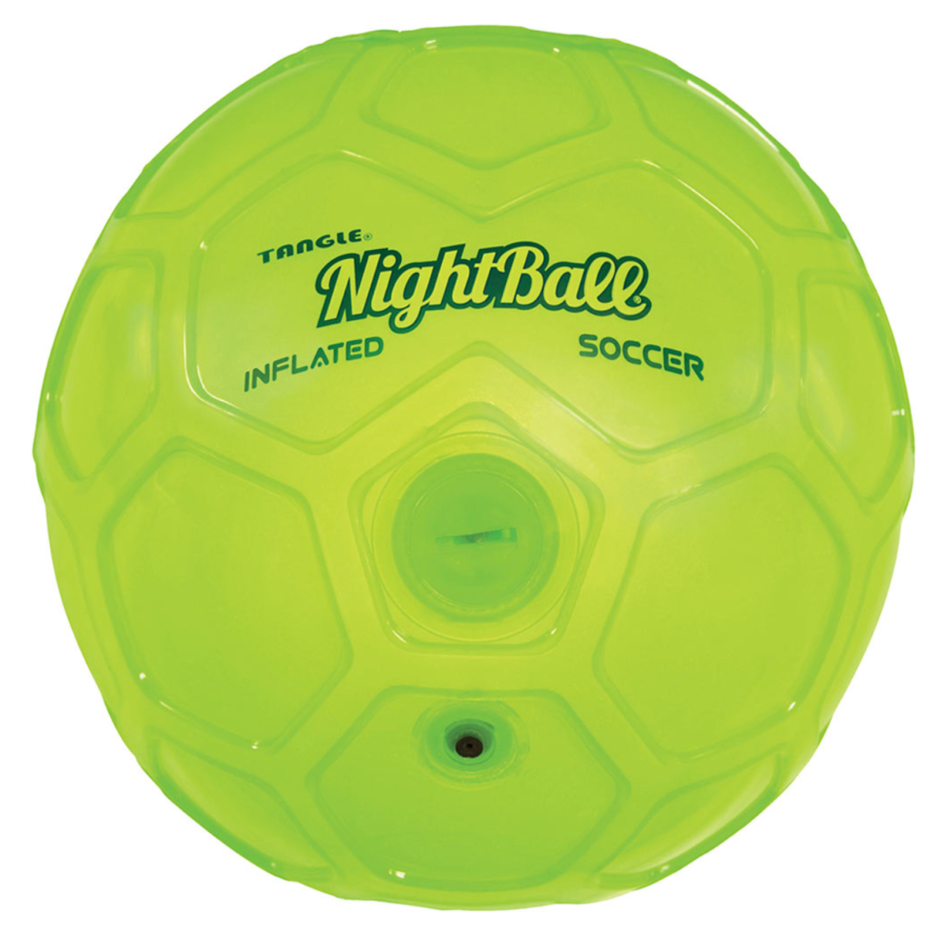 Nightball Soccer Ball Green Geppetto S Toy Box