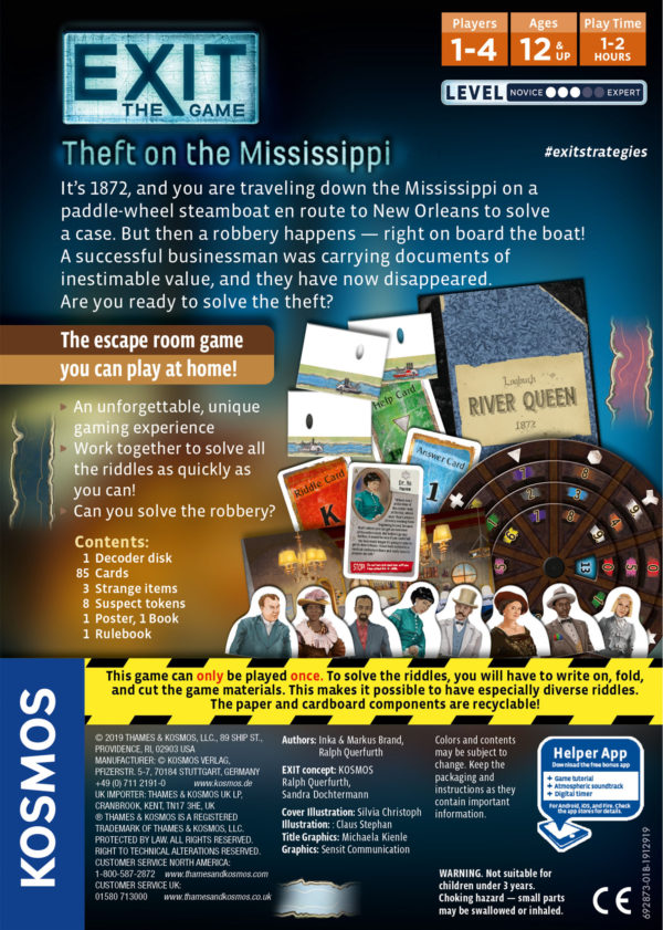Exit the Game: Theft on the Mississippi
