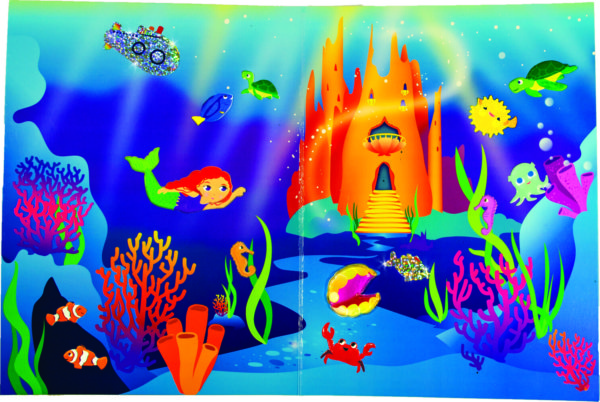 Sensory Sticker Playset - Magical Undersea
