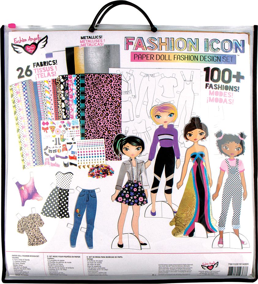 Paper Doll Fashion Design Kit – Geppetto's Toy Box