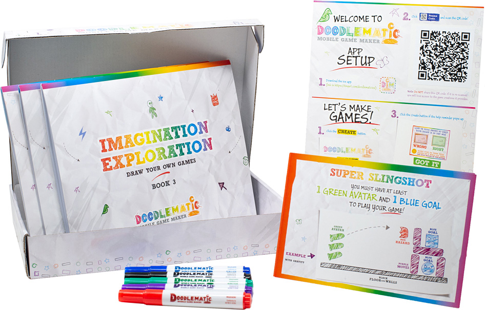 DoodleMatic Interactive Mobile Game Creating Starter Kit, Educational  Games