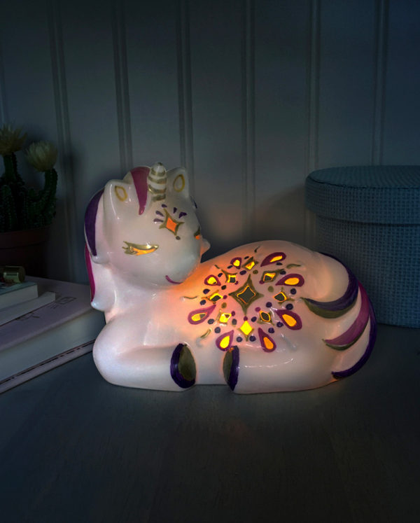 LED Candle Critters - Unicorn
