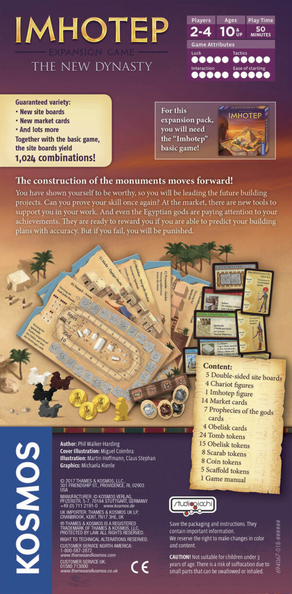 Imhotep: A New Dynasty (Expansion Pack)