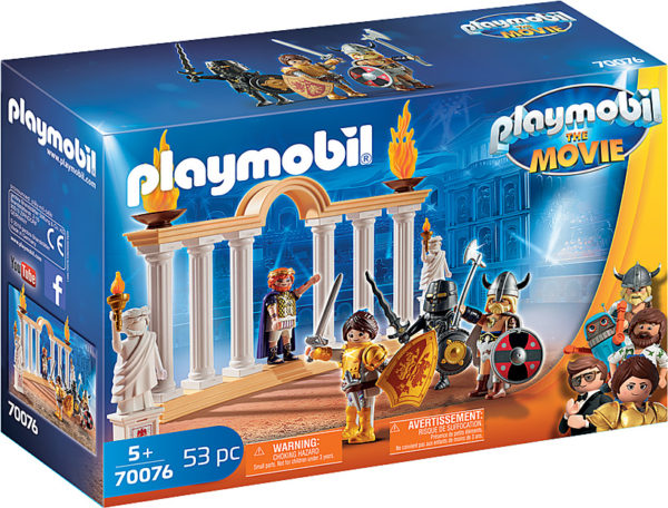 PLAYMOBIL:THE MOVIE Emperor Maximus in the Colosseum