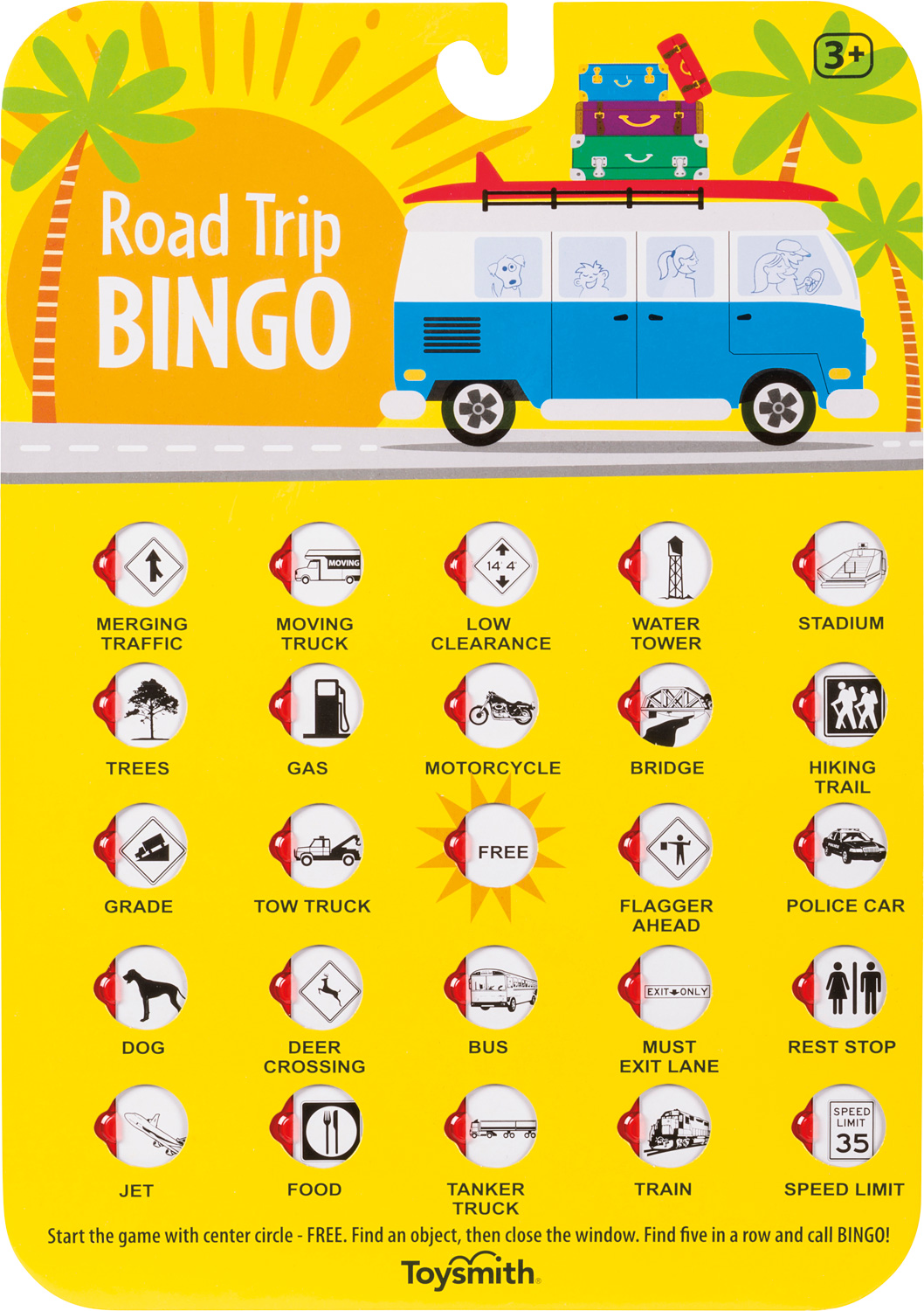 En oferta - Road Trip Bingo para niños – Lieber's Luggage