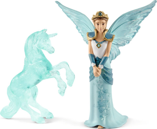 Movie Eyela With Unicorn-Ice-Sculpture