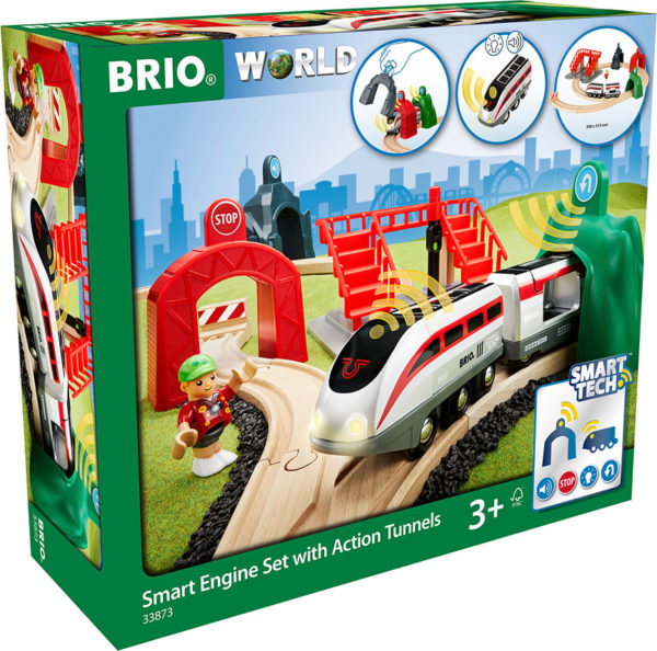 BRIO® SmartTech™ Smart Engine Set with Action Tunnels