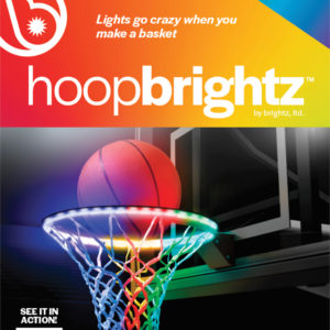 Hoopbrightz Color Morphing Led Basketball Hoop Light