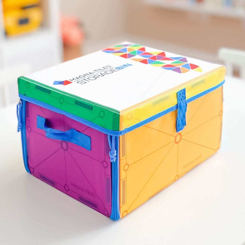 MagnaTiles Storage Bin & Playmat Geppetto's Toy Box