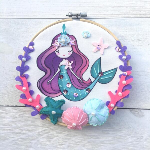 Sea Do Diy Embroidery Hoop Art Tween Craft Kit