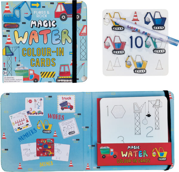 Construction Water Pen and Cards